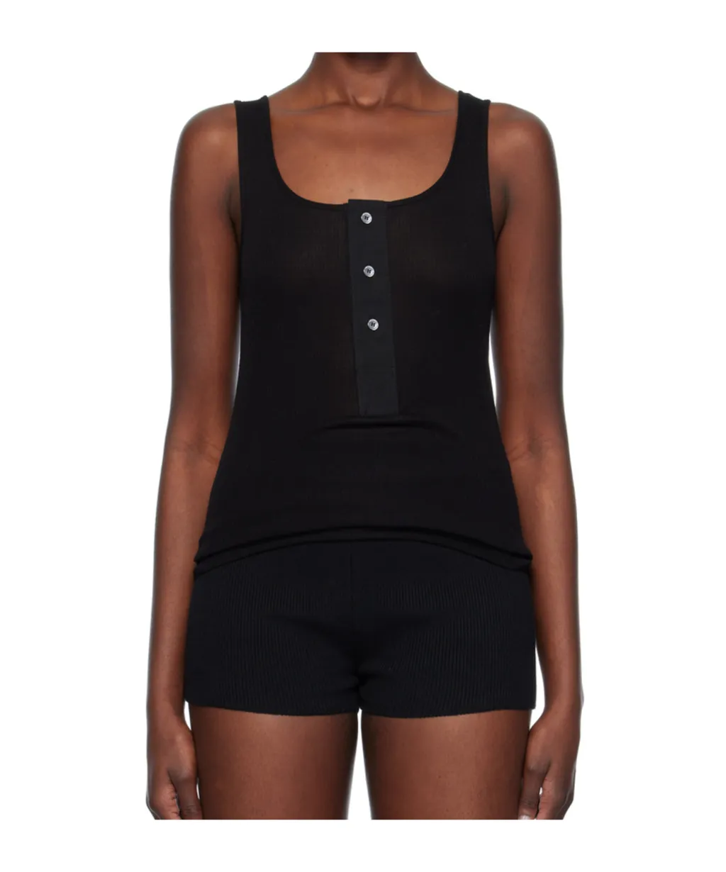 Round-Necked Logo Vest