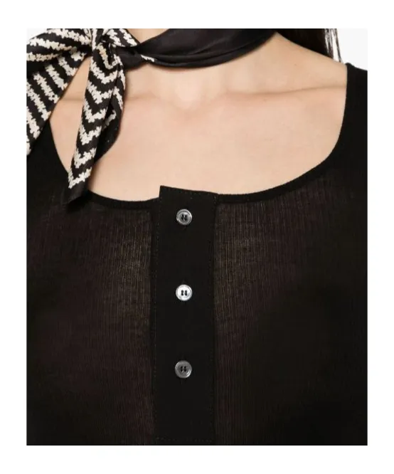 Round-Necked Logo Vest
