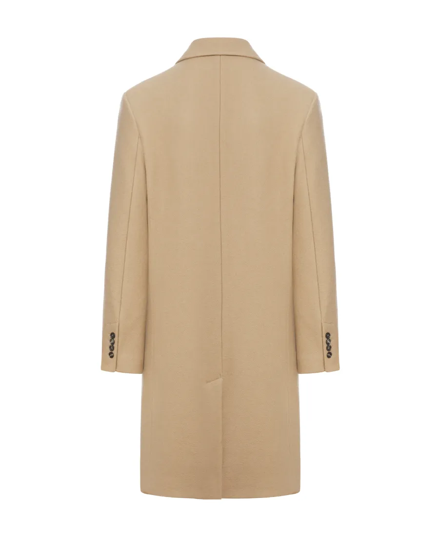 Wool Long-Sleeved Coat