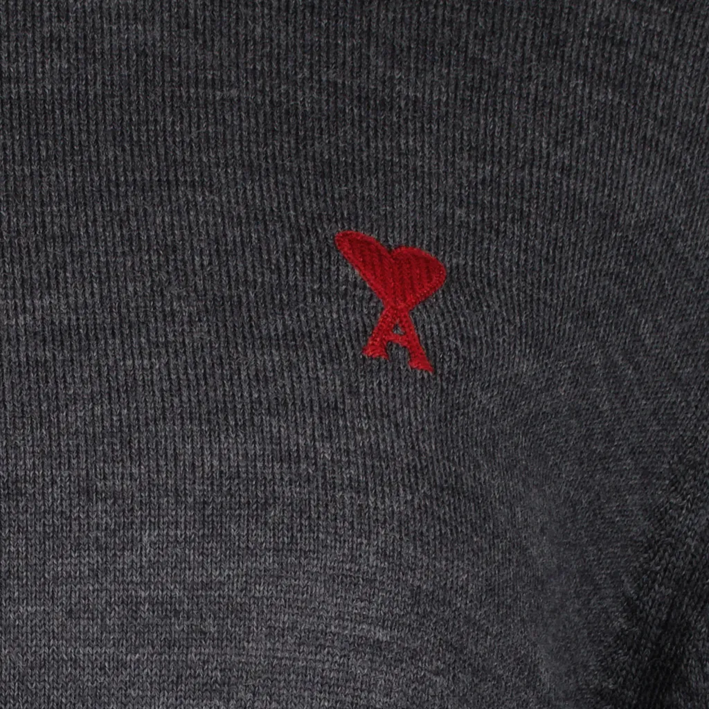 Ami De Coeur High Neck Knitted Jumper