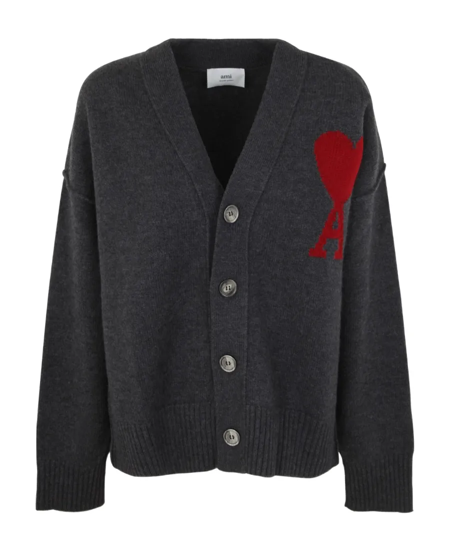Long-Sleeved Knitted Cardigan