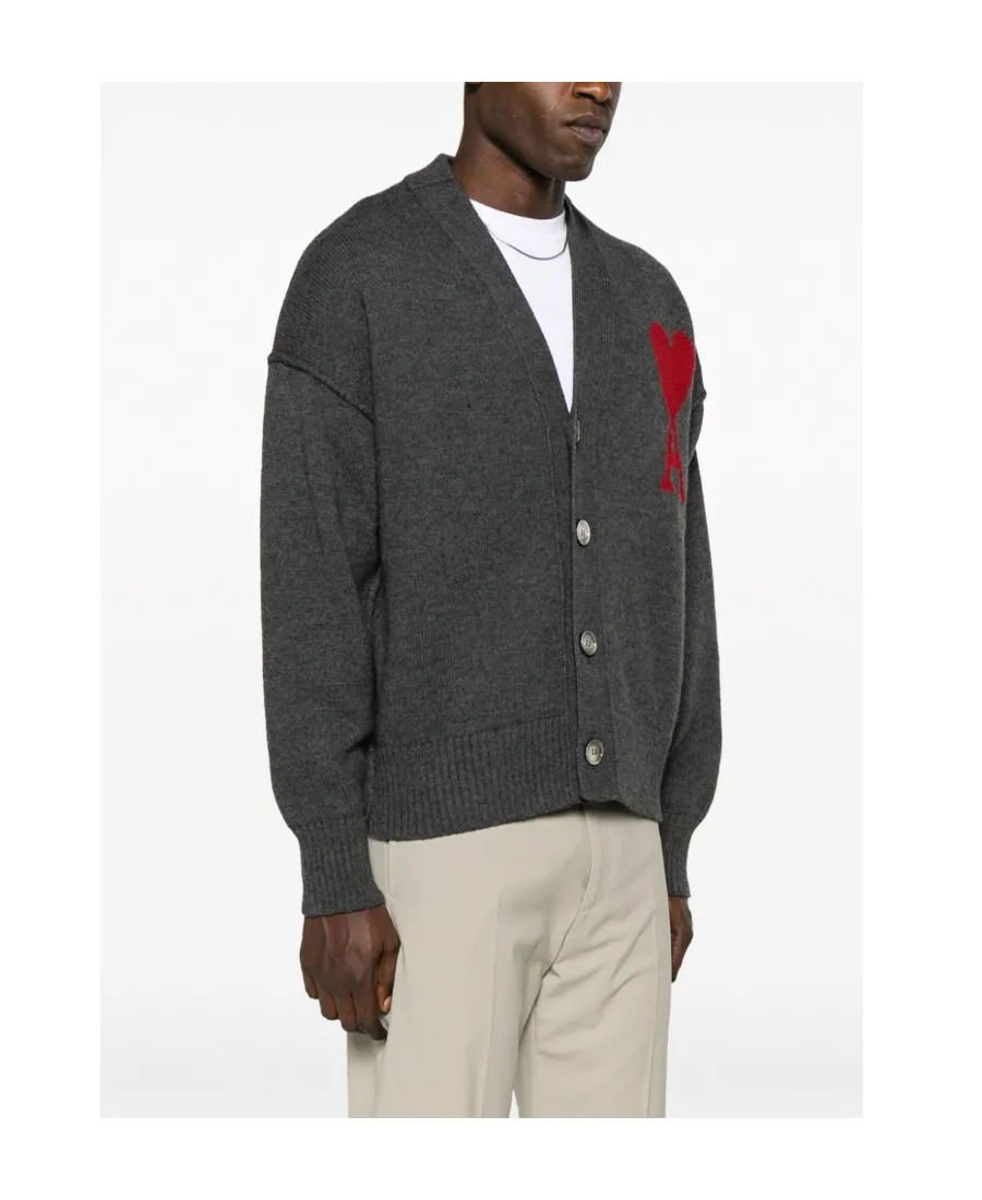 Long-Sleeved Knitted Cardigan