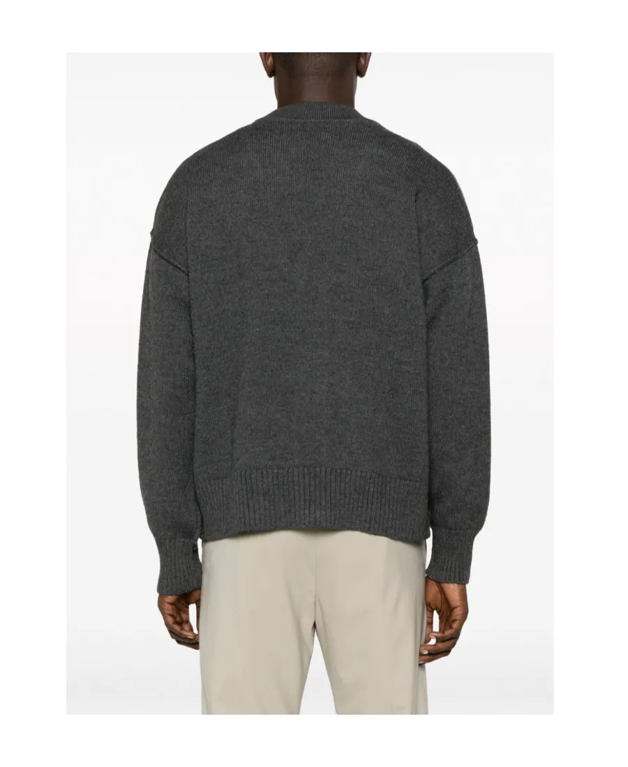 Long-Sleeved Knitted Cardigan
