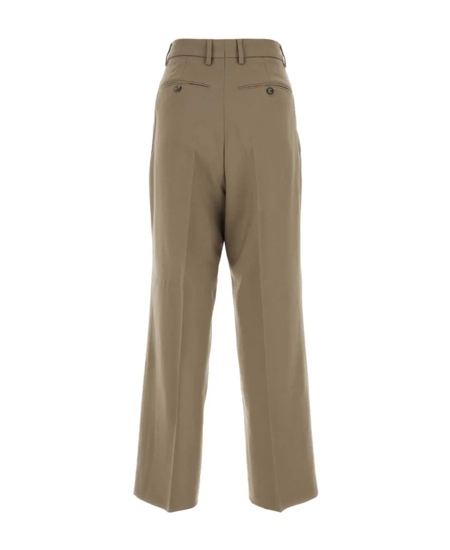 Straight-Leg Tailored Trousers