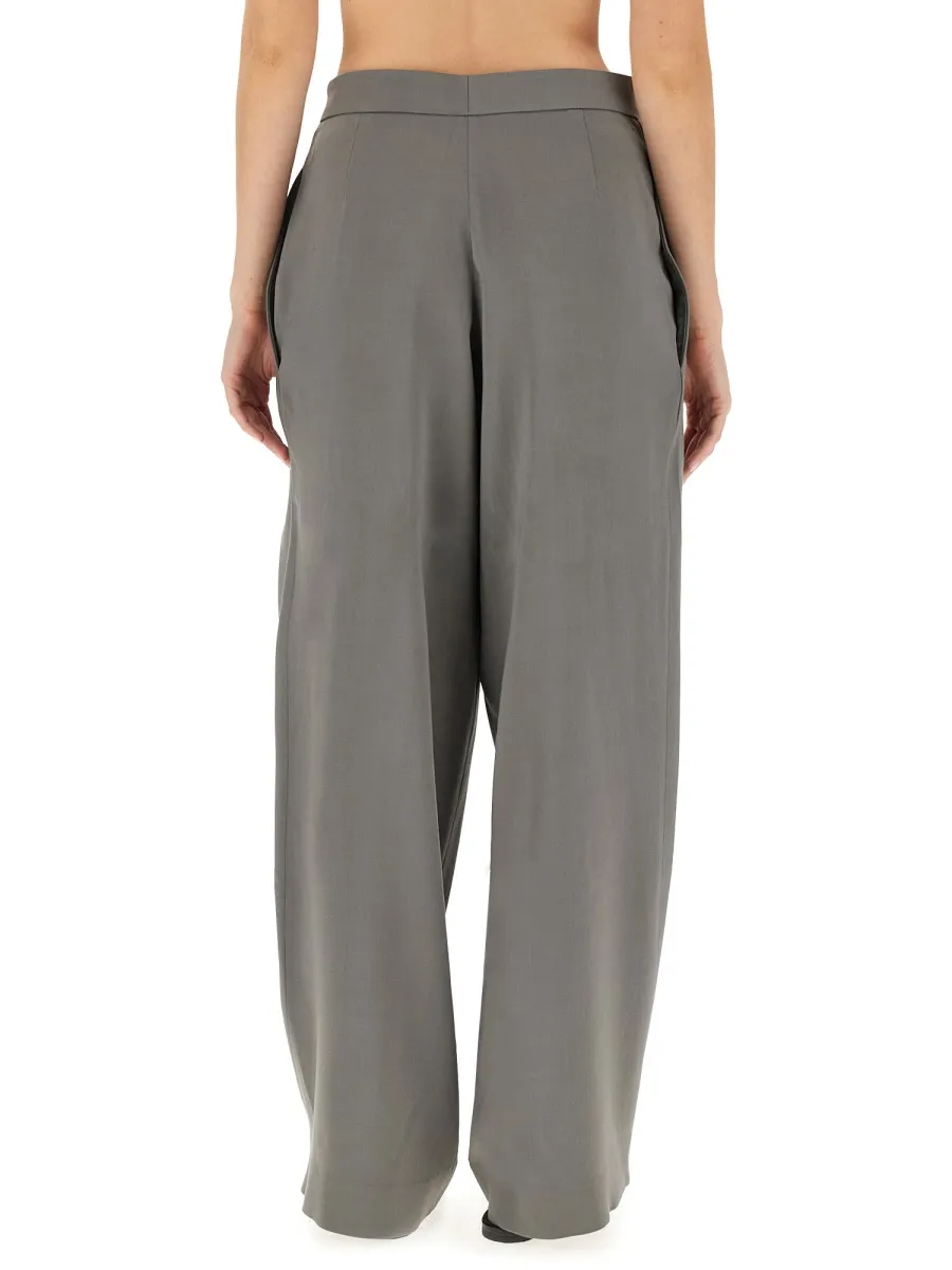 Belted Wide Leg Pants