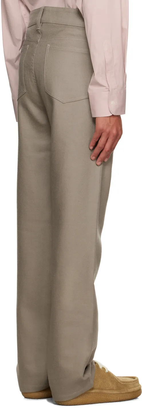 Straight Leg Trousers