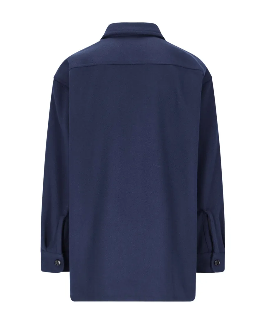 Long-Sleeved Buttoned Shirt