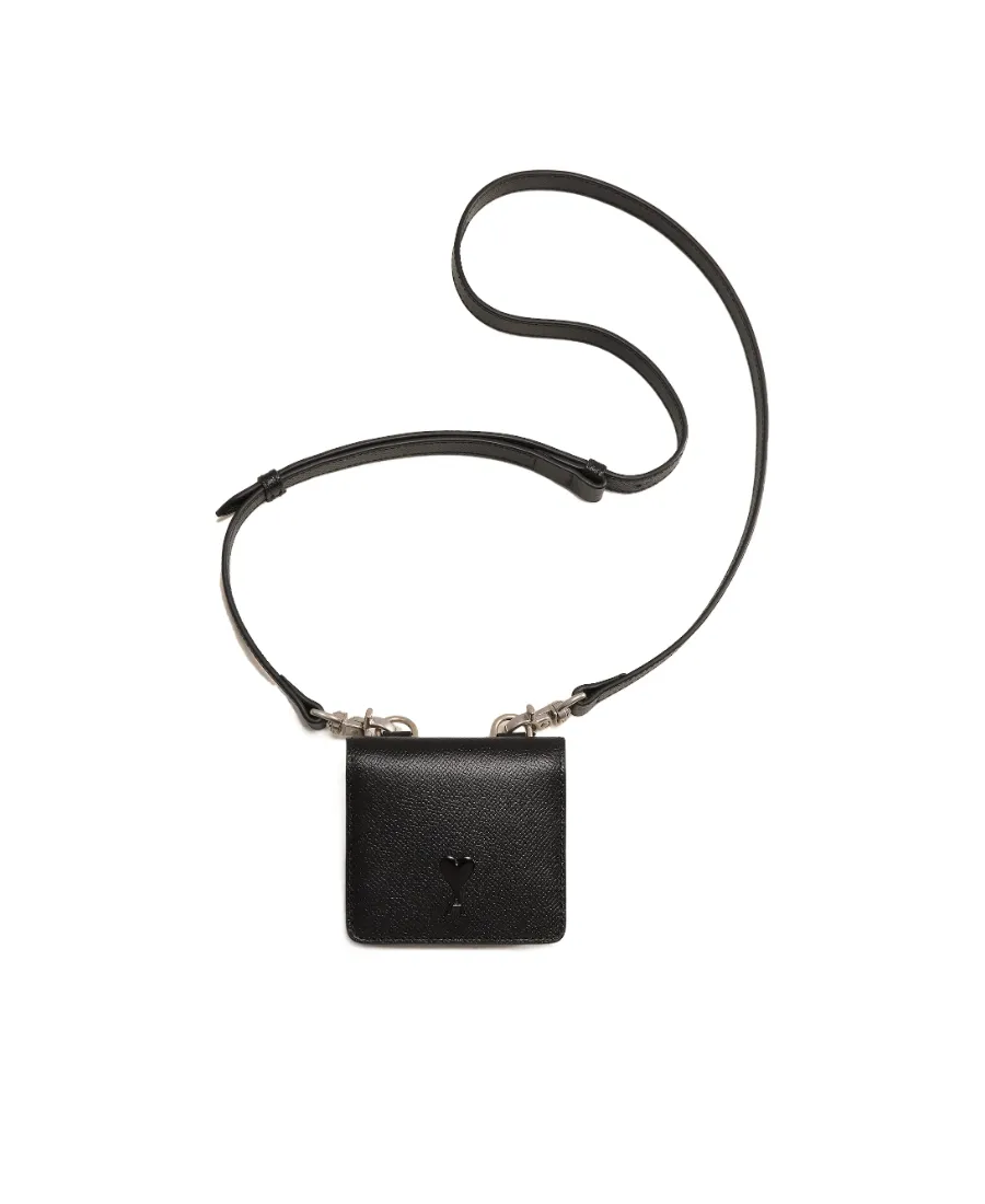Logo Plaque Strapped Card Holder