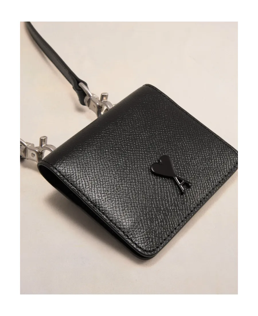 Logo Plaque Strapped Card Holder