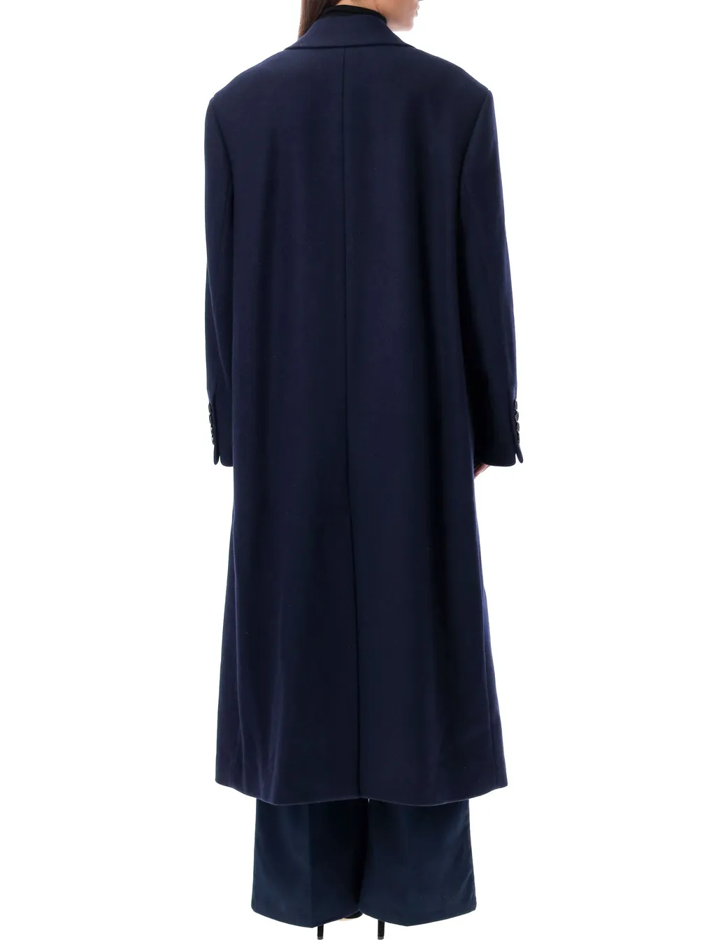 Double-Breasted Long Coat