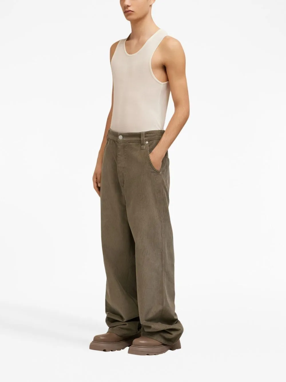 Belt Loop Casual Pants
