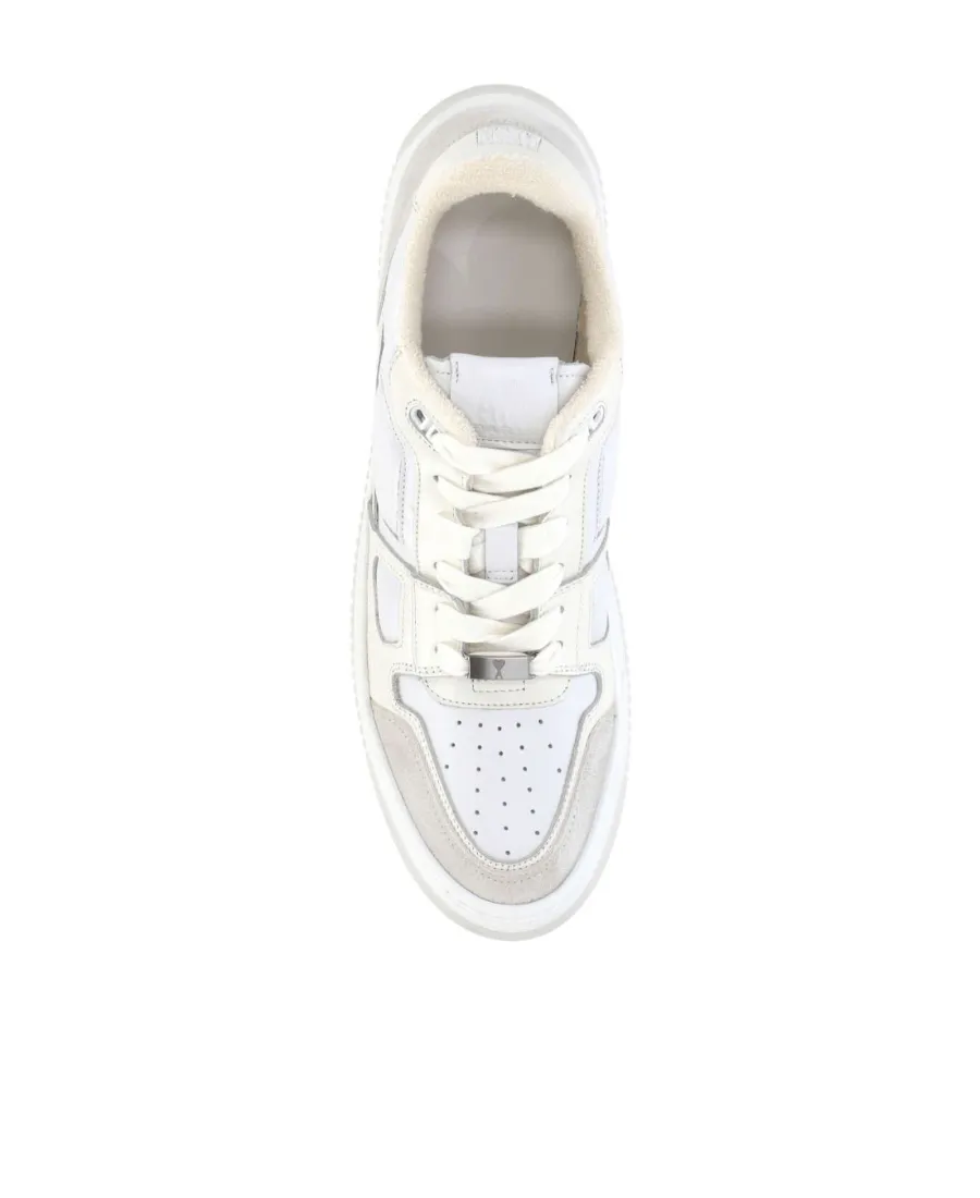 Round Head Lace-Up Casual Shoes