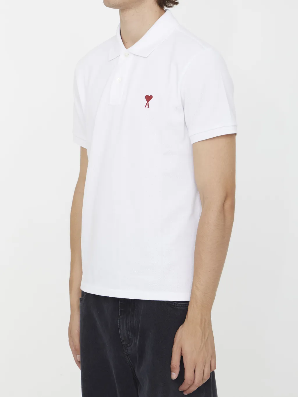 Lapel Short-Sleeved Polo Shirt