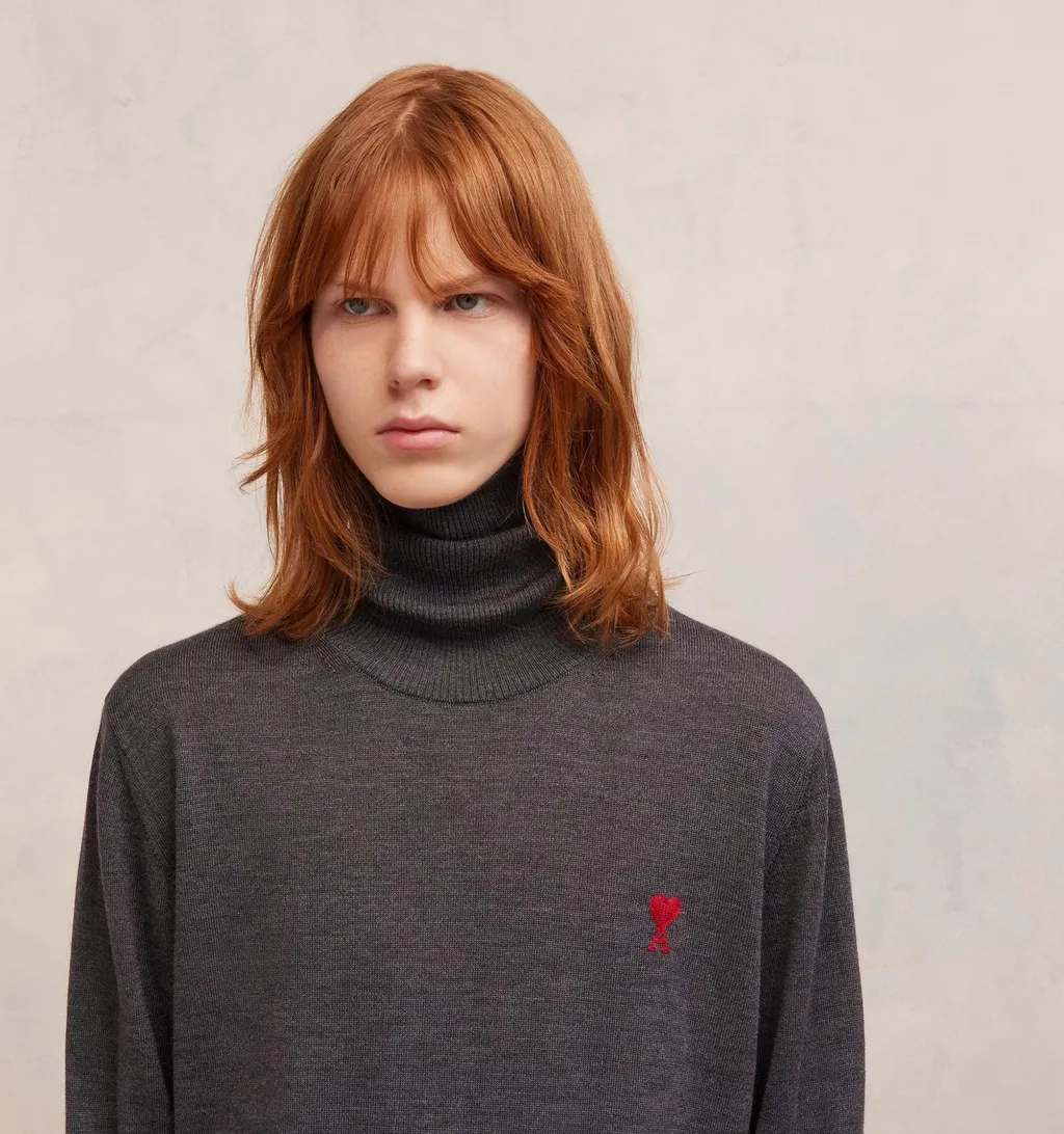 Logo Embroidered Knitted Jumper