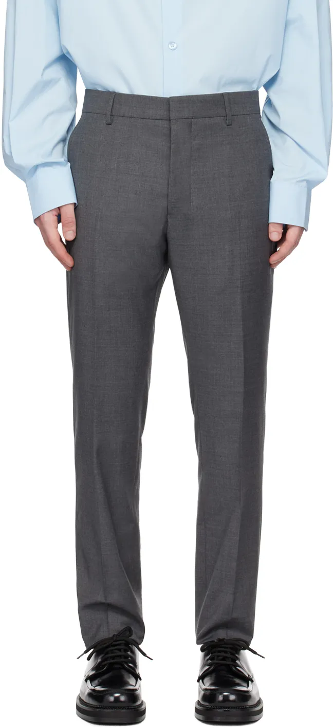 Straight-Leg Logo Casual Pants