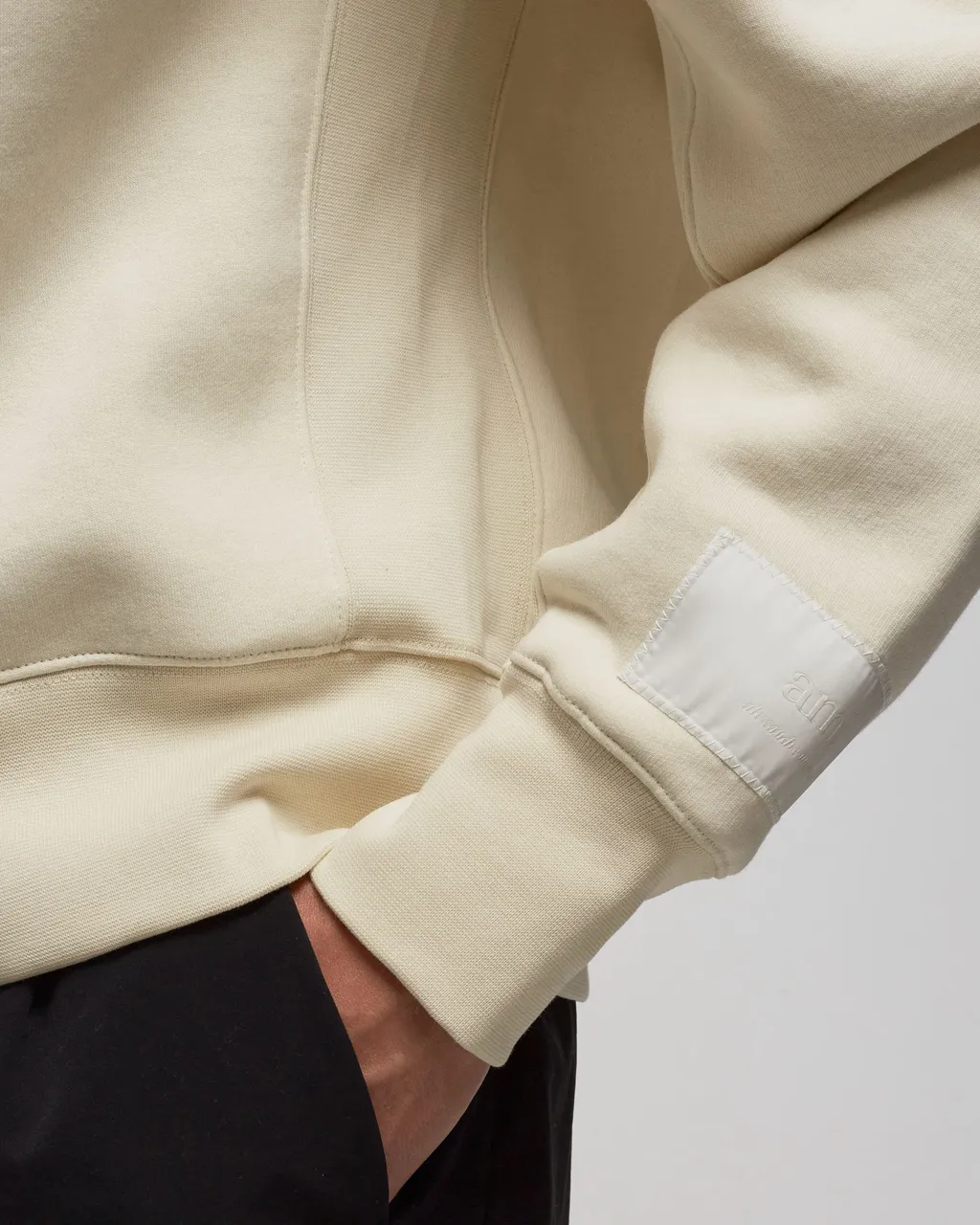 Logo Patch Crewneck Sweatshirt