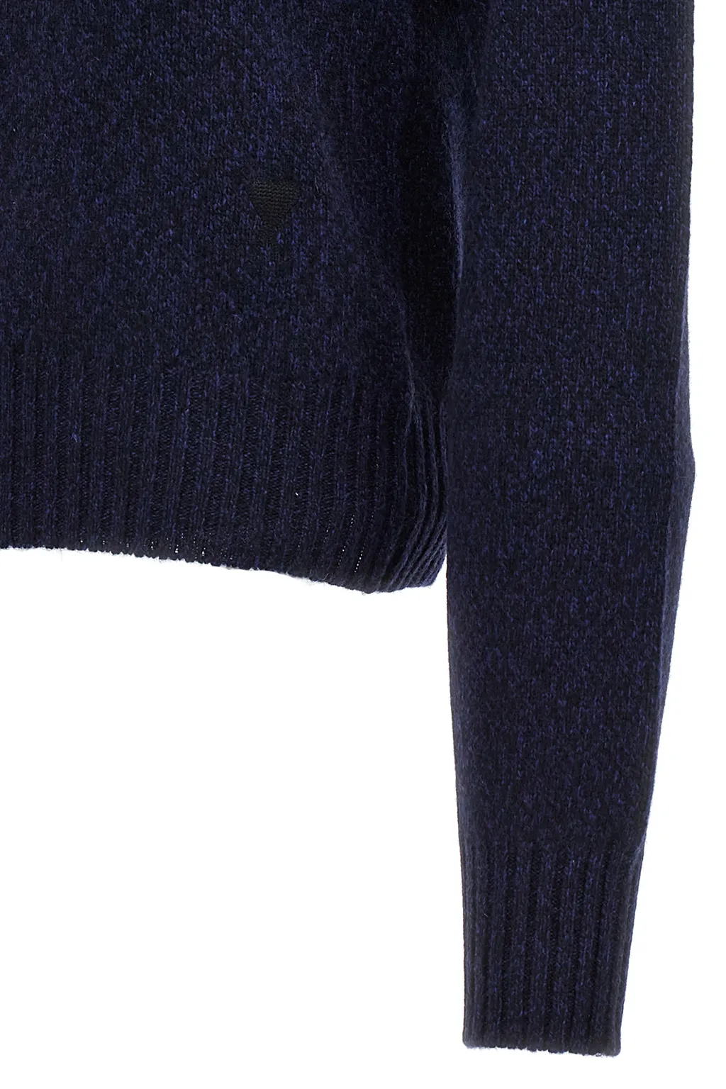 Ami High-Neck Knitted Jumper