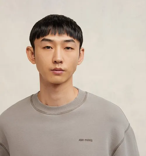 Logo Embroidered Crewneck Sweatshirt