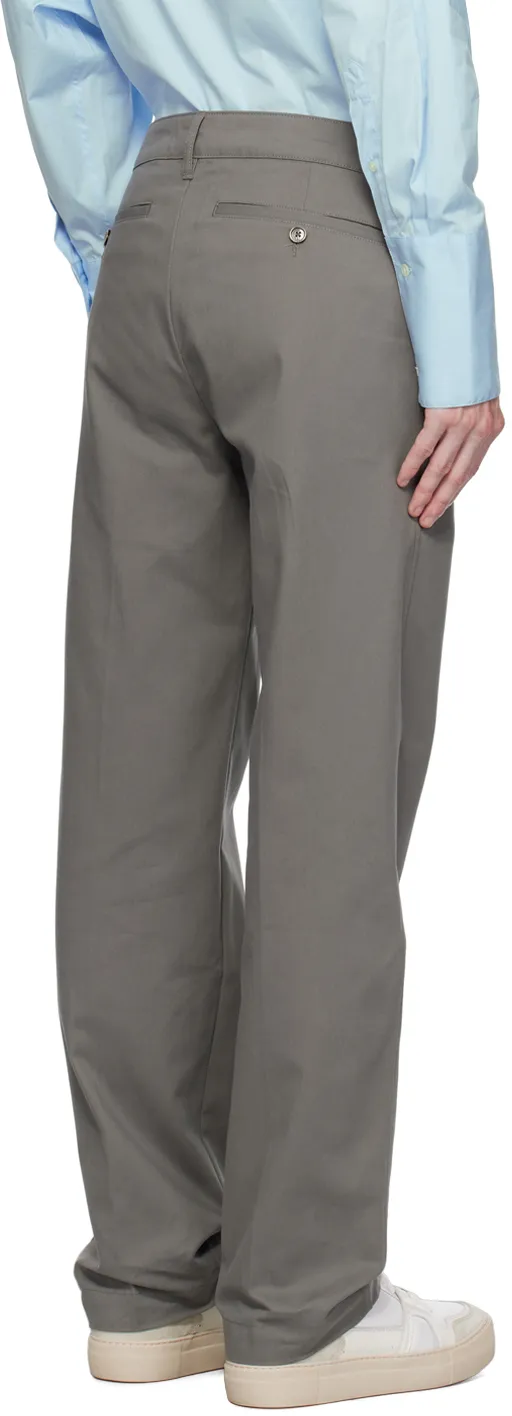Straight-Leg Trousers