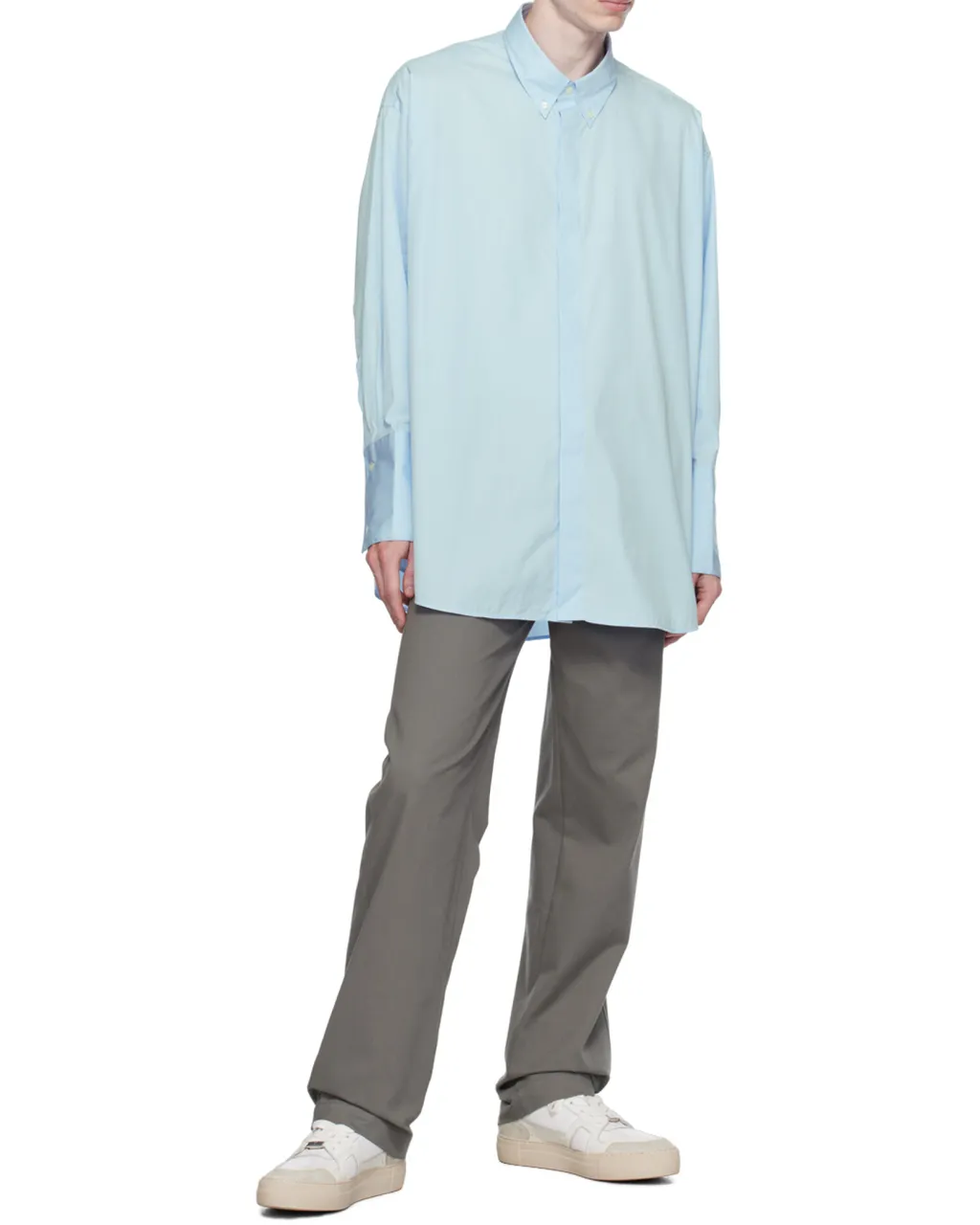 Straight-Leg Trousers