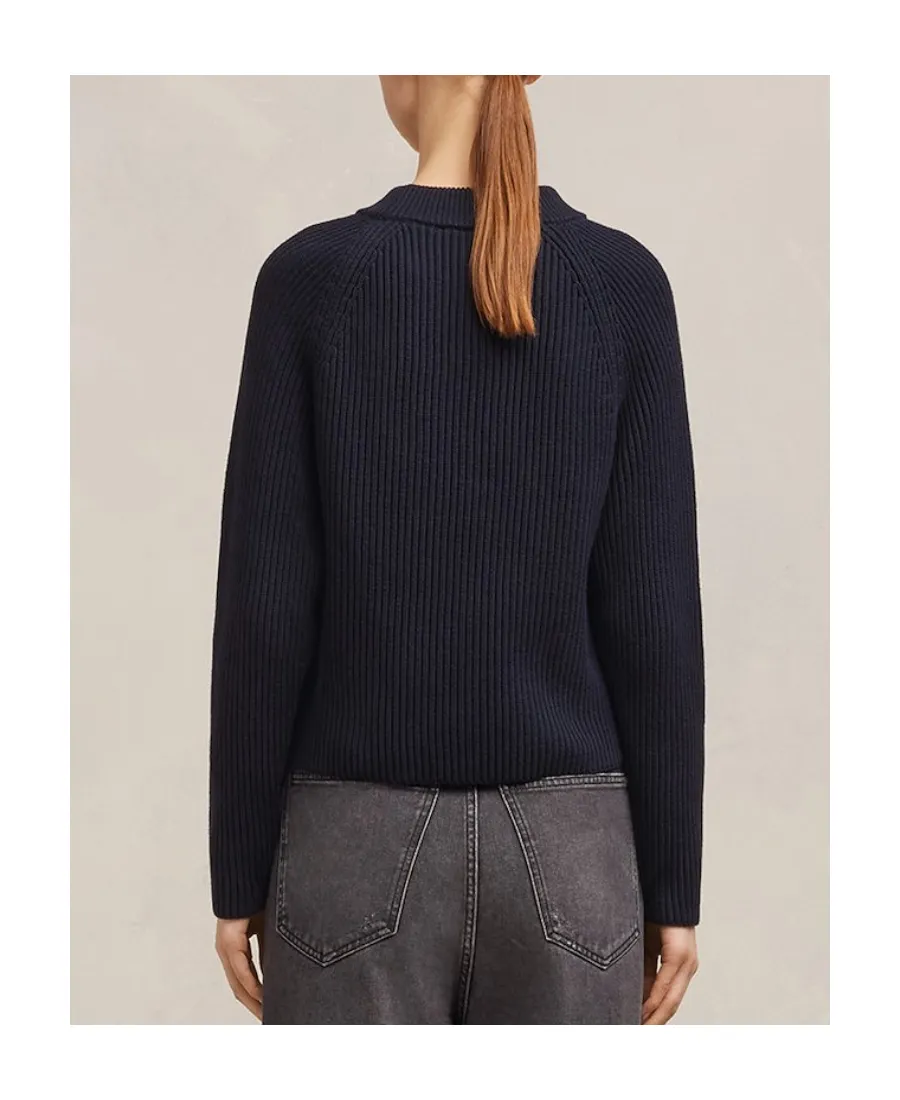 Logo Patch Crewneck Jumper