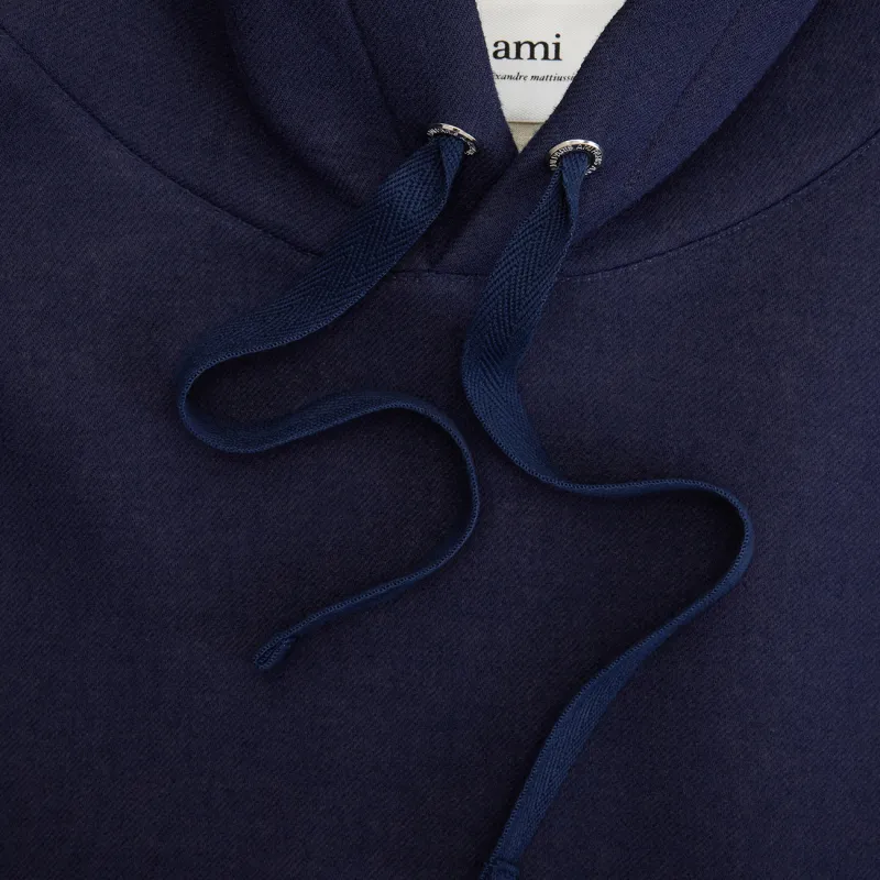 Drop-Shoulder Drawstring Hoodie