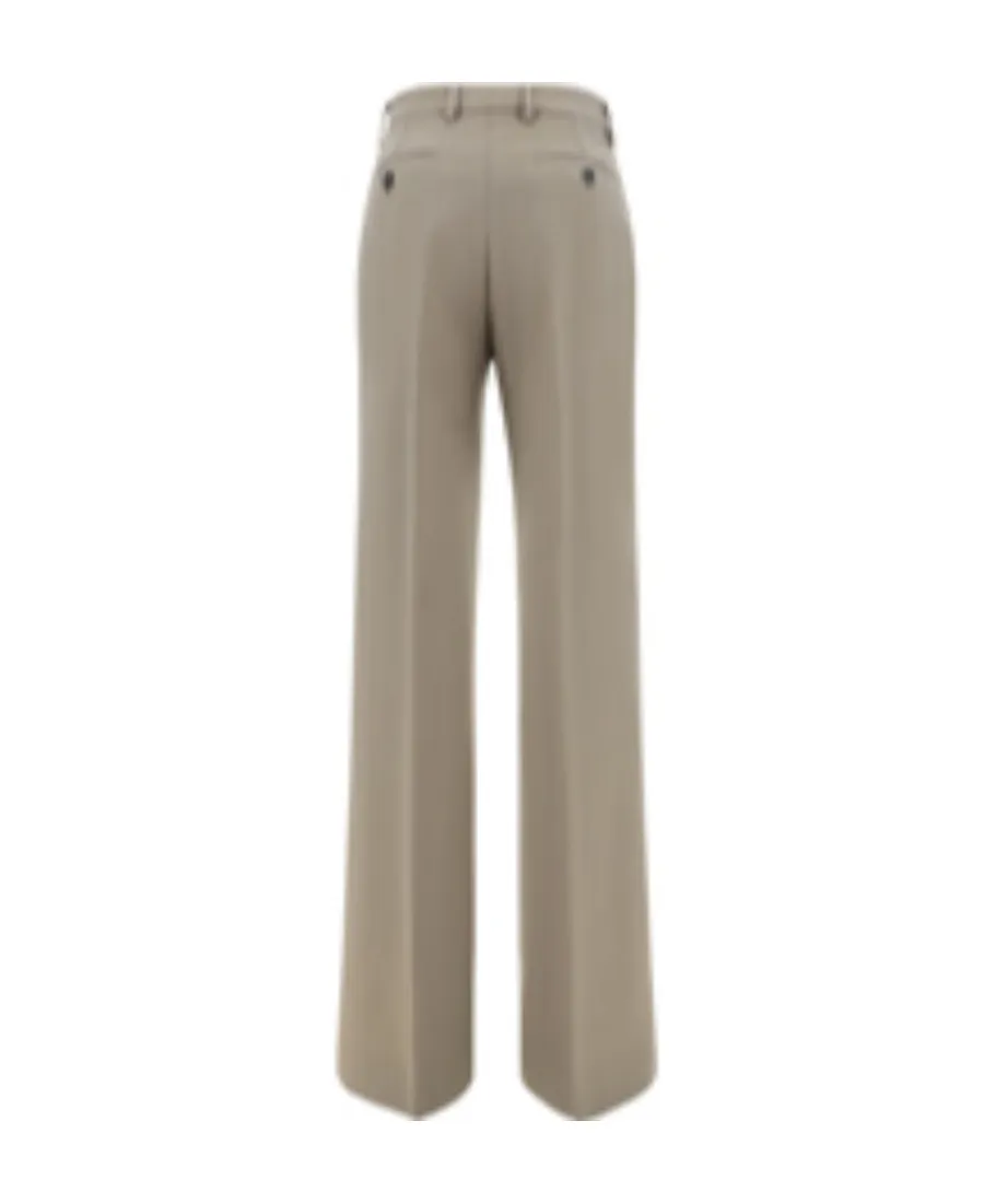 Straight-Leg Tailored Pants