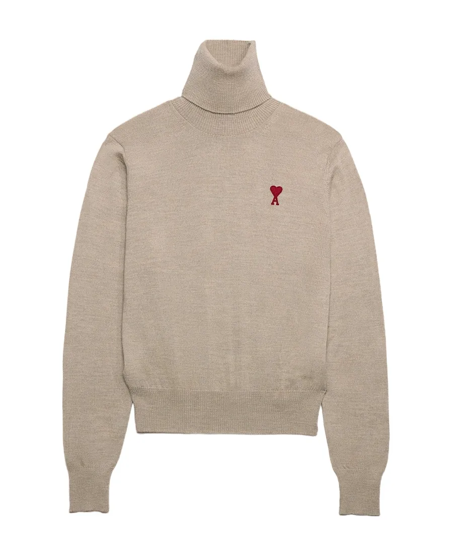 Logo Embroidered Knitted Jumper