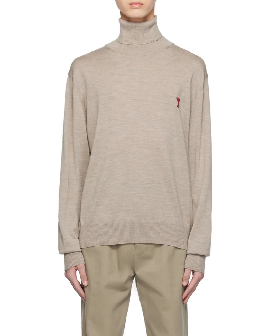 Logo Embroidered Knitted Jumper