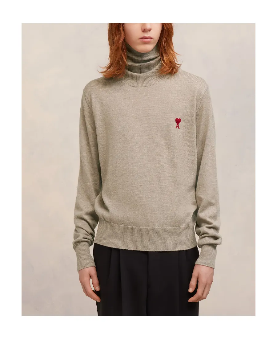 Logo Embroidered Knitted Jumper