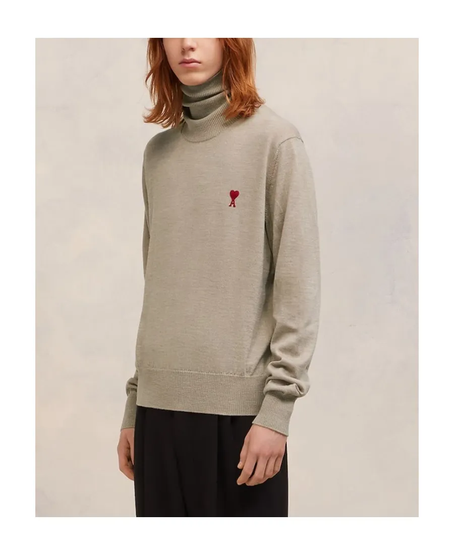 Logo Embroidered Knitted Jumper