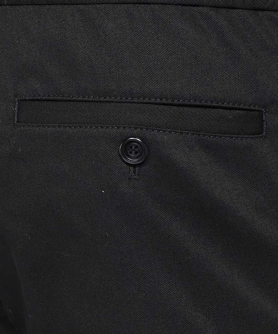 Cropped Tapered Straight Hem Trousers
