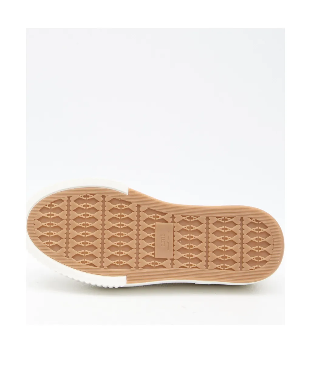 Chunky Sole Lace-Up Sneakers
