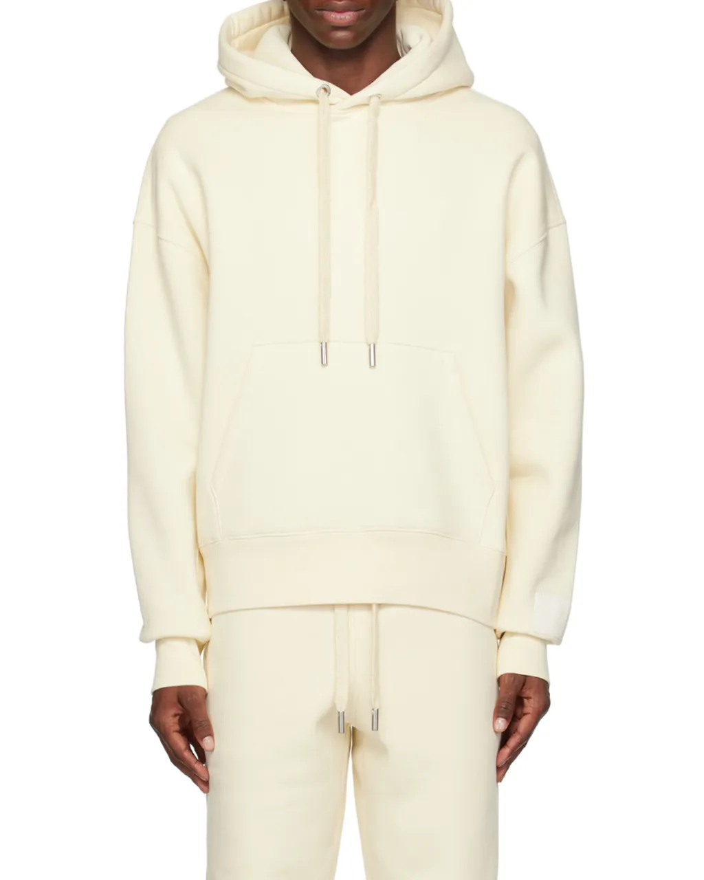 Long-Sleeved Drawstring Hoodie
