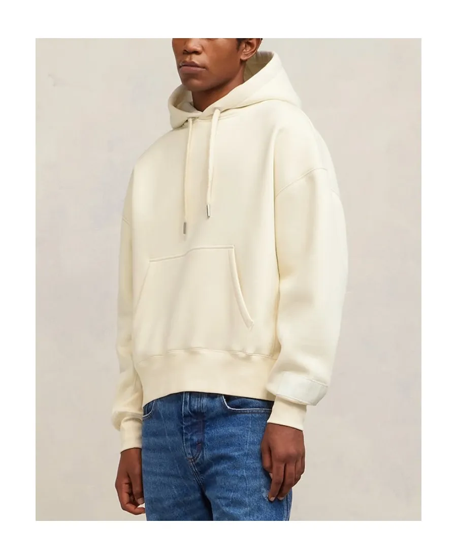 Long-Sleeved Drawstring Hoodie