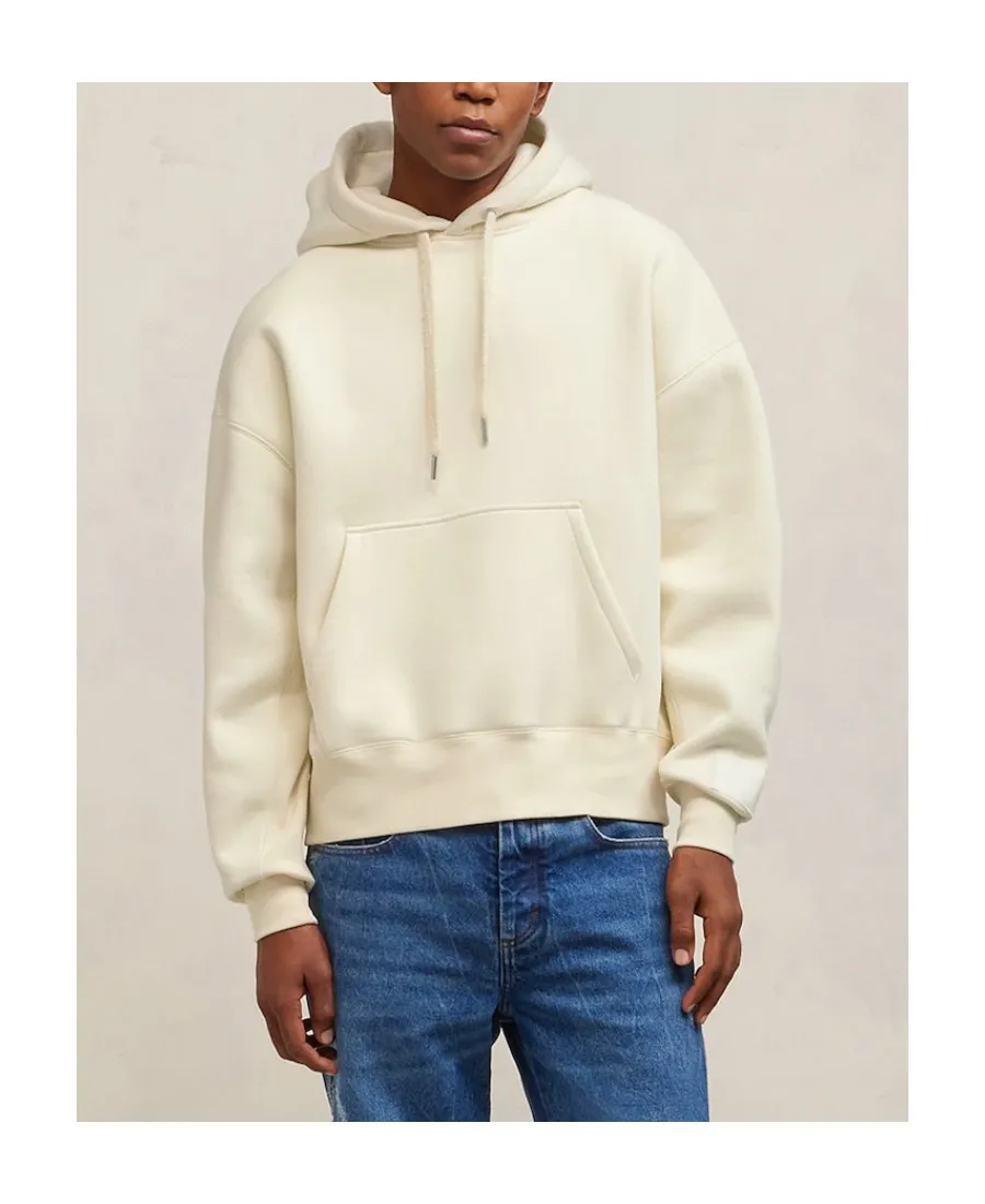 Long-Sleeved Drawstring Hoodie