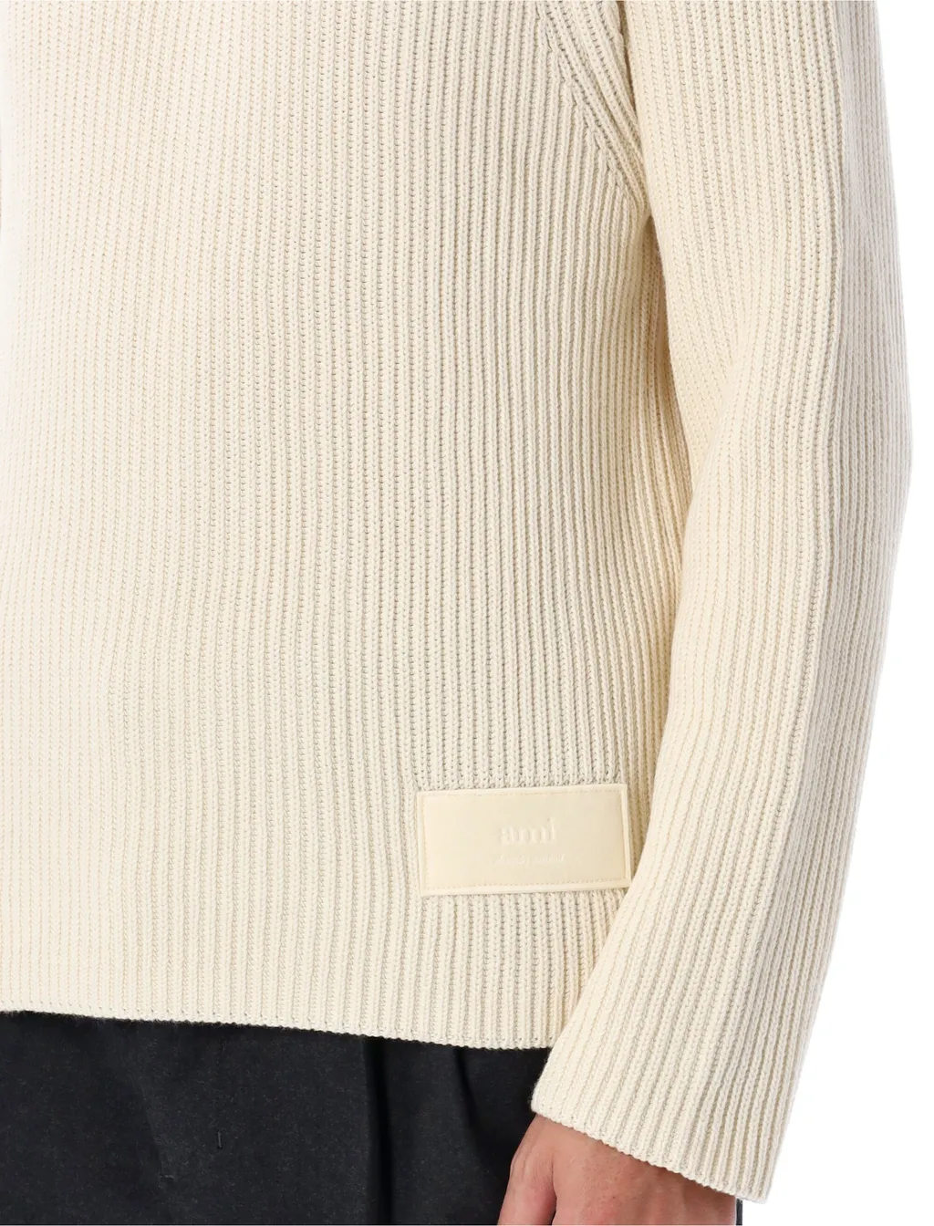 High Neck Ribbed Jumper