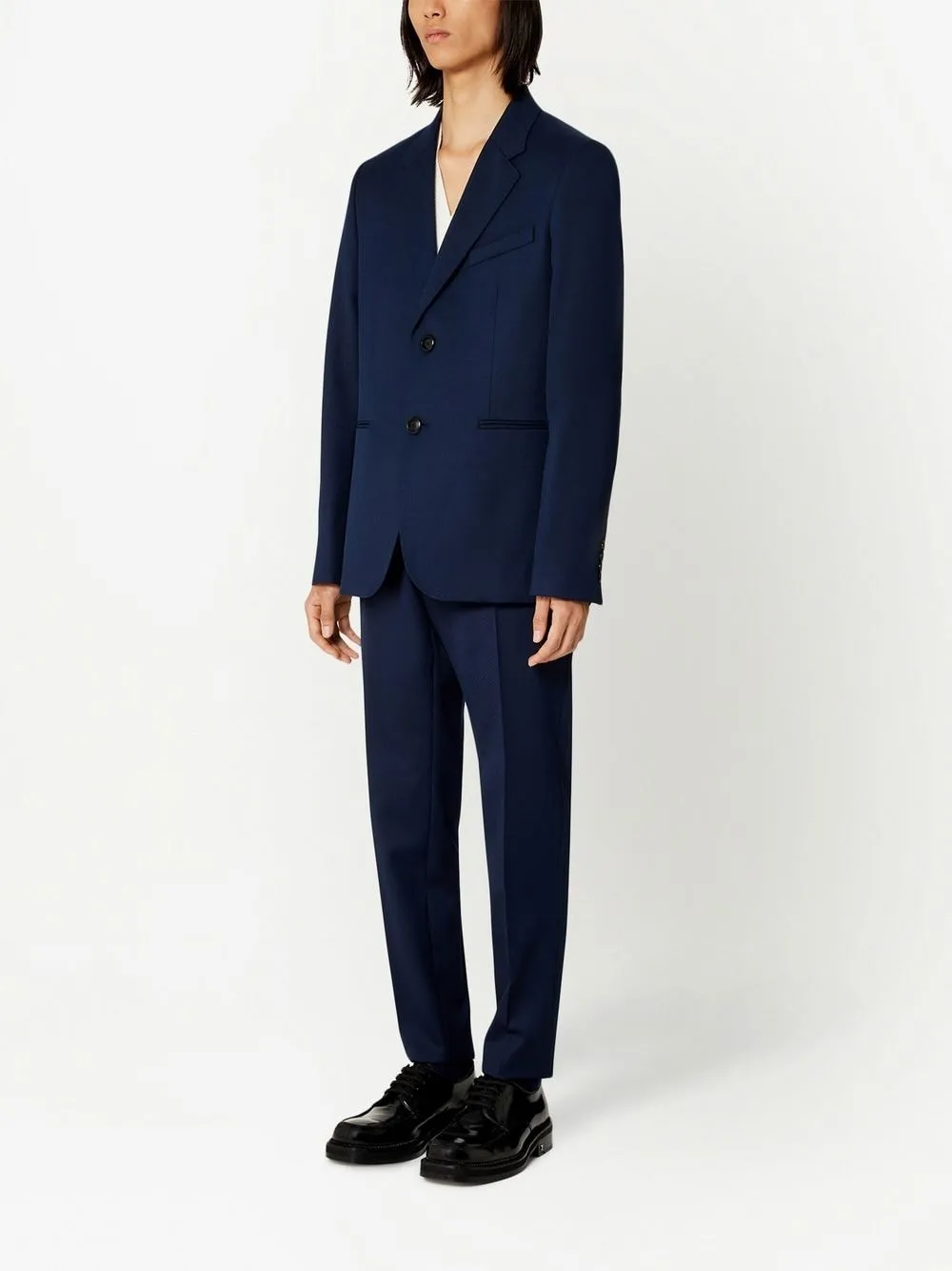 Single-Breasted Tailored Jacket