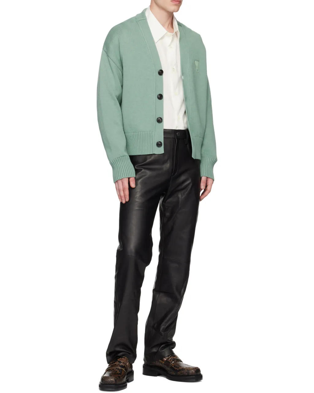 Buttoned Long-Sleeved Shirt