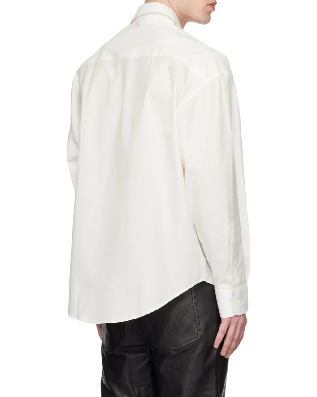 Buttoned Long-Sleeved Shirt