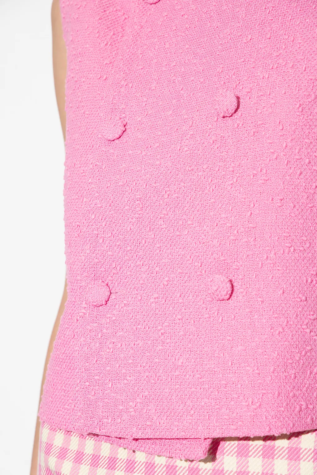 Textured Crop Top