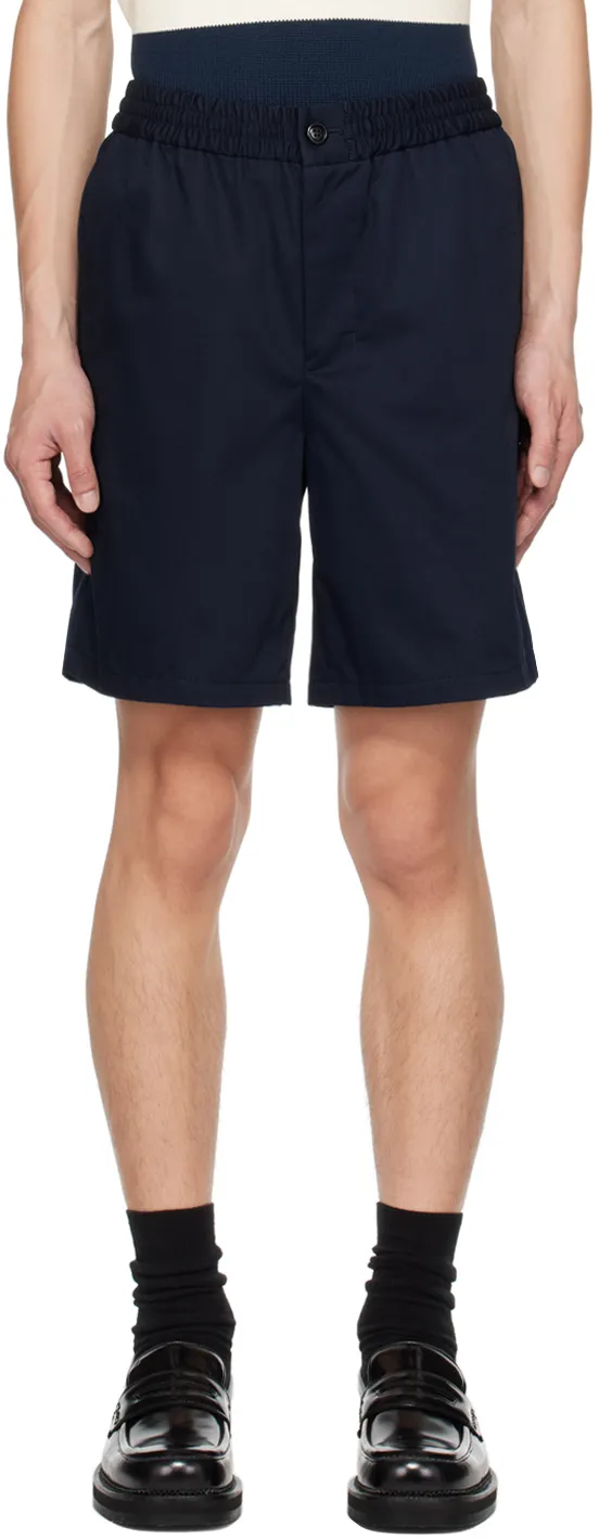 Ami De Coeur Elasticated Waistband Track Shorts