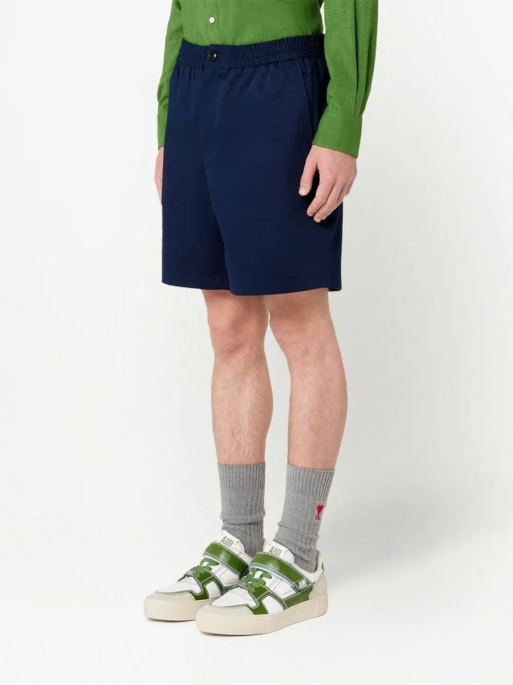 Ami De Coeur Elasticated Waistband Track Shorts