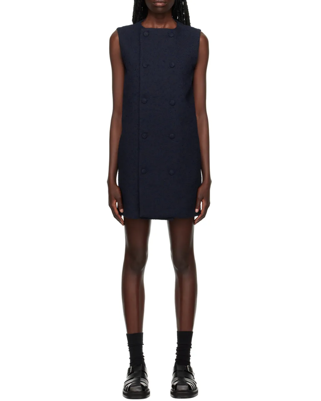 Textured Mini Dress