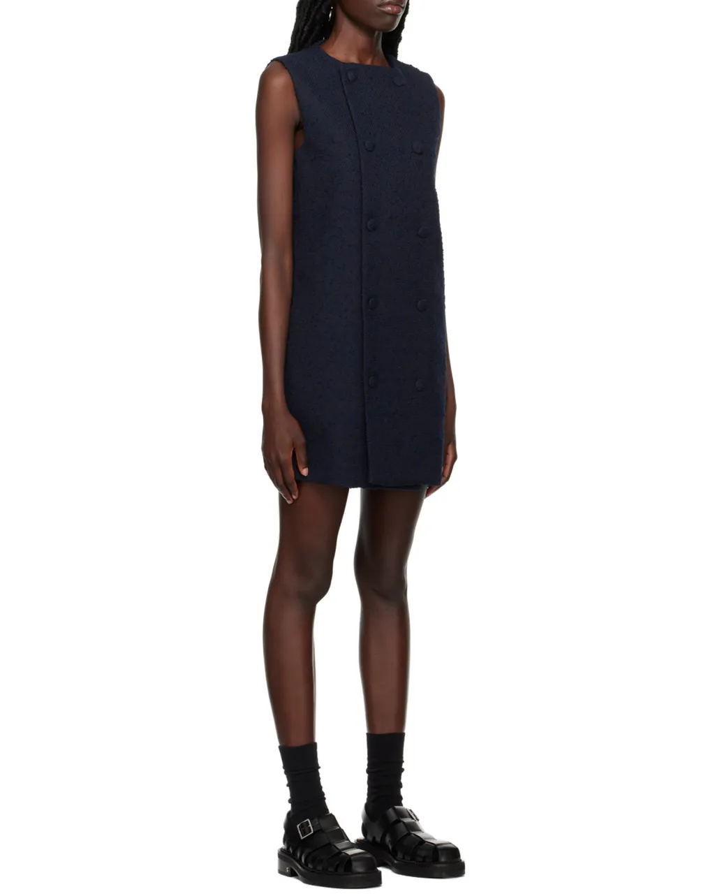 Textured Mini Dress