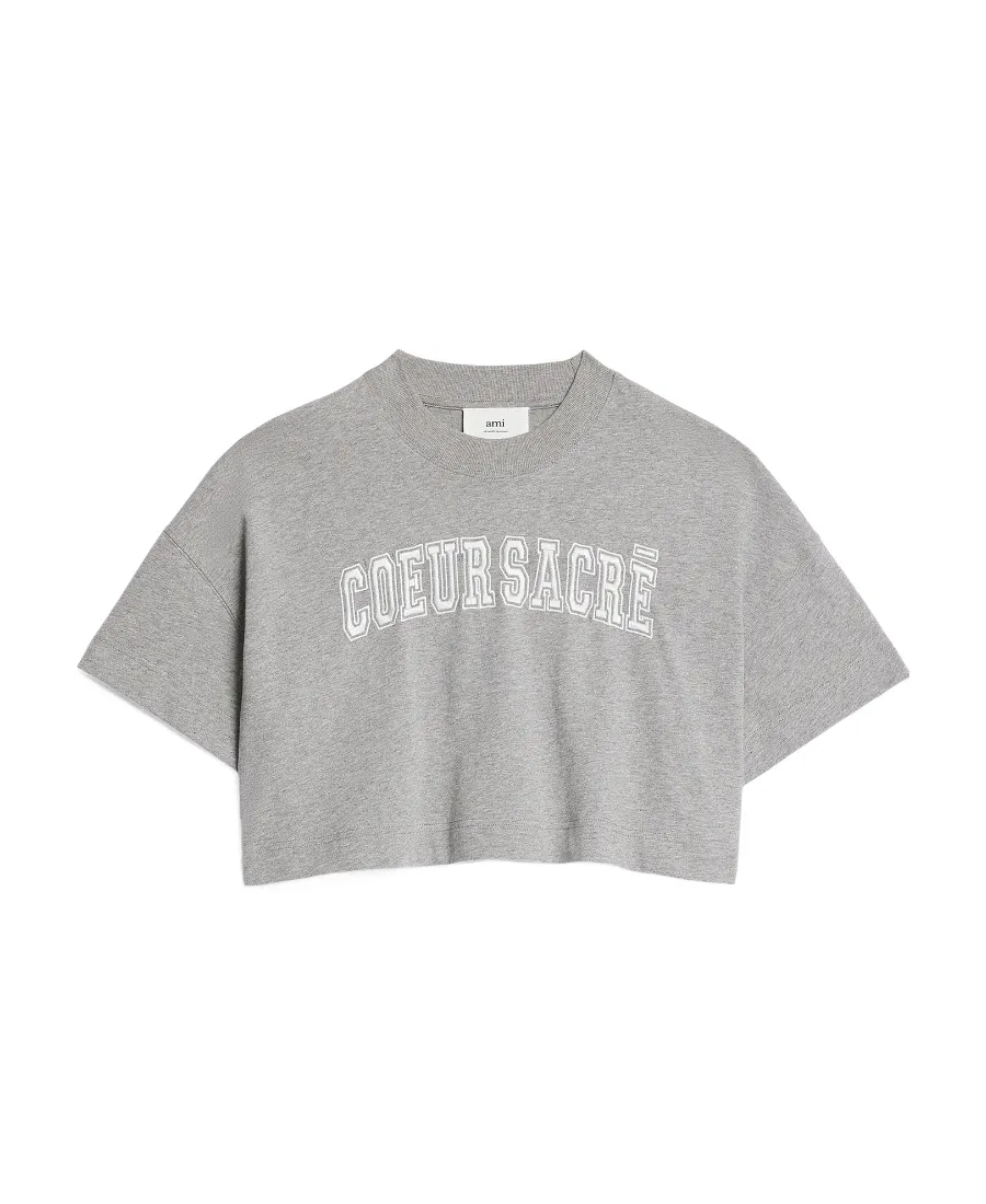 Letters Embroidered T-Shirt