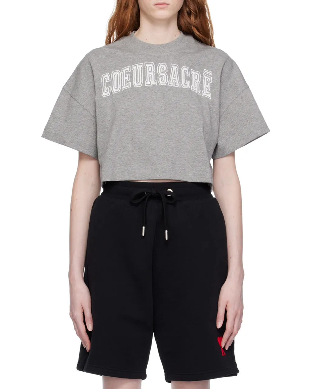 Letters Embroidered T-Shirt