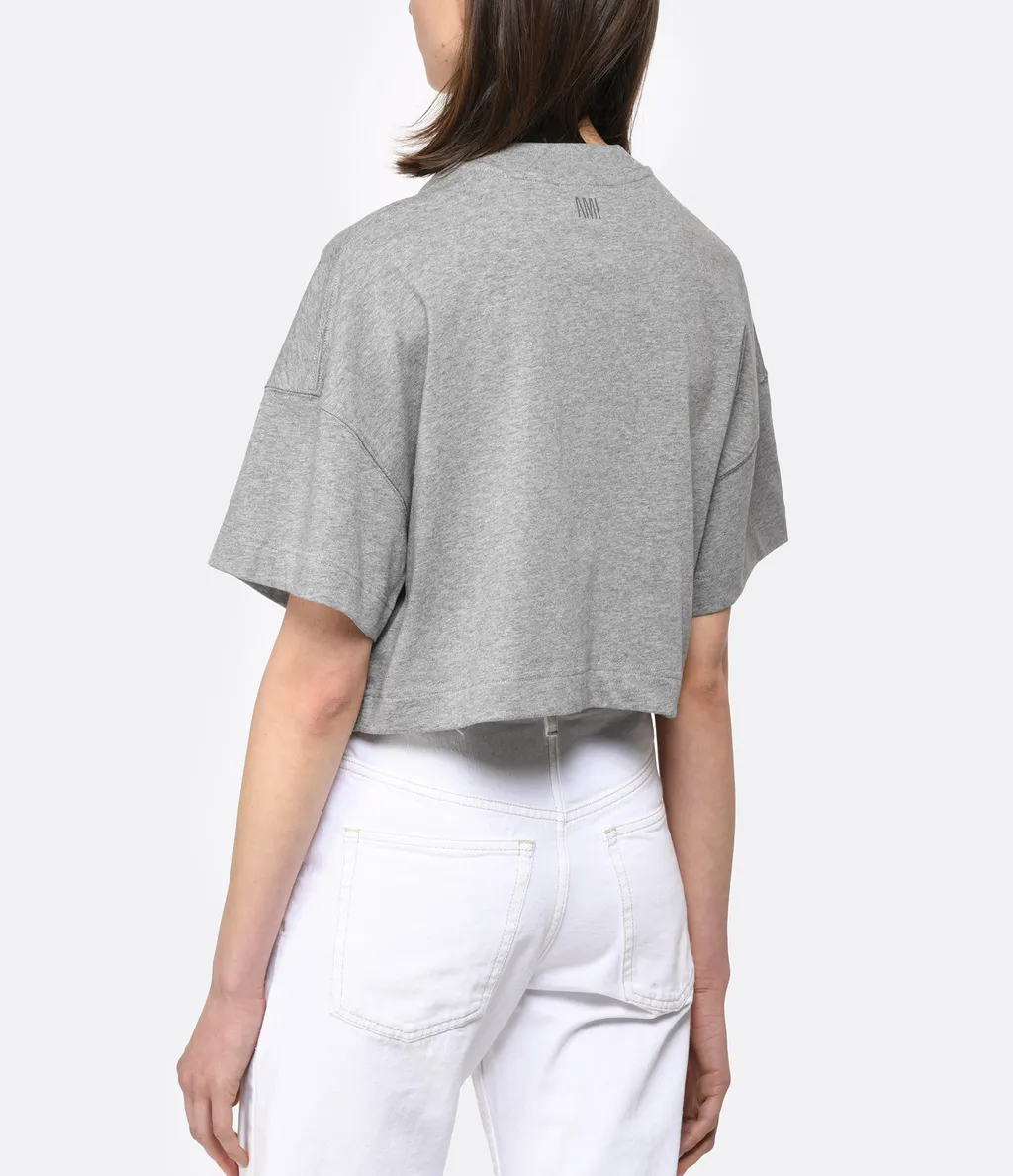 Letters Embroidered T-Shirt