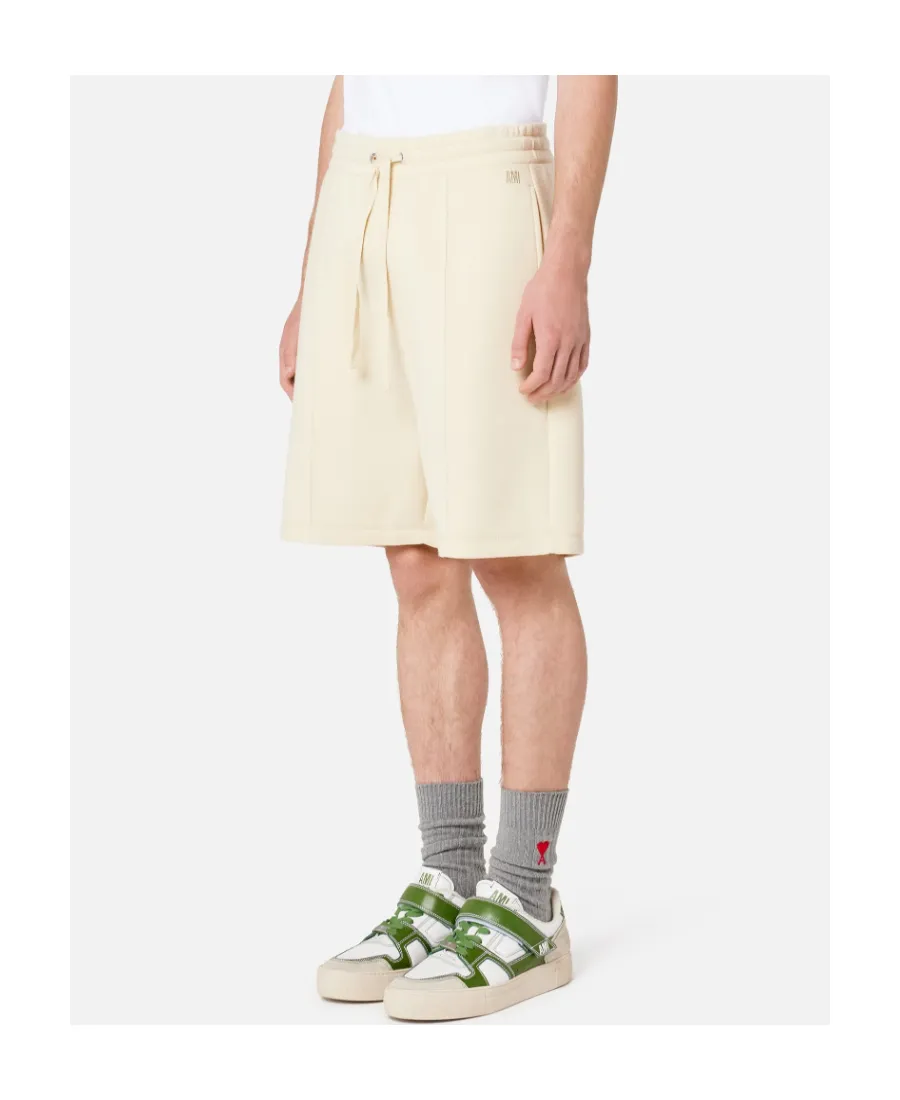 Pintuck Drawstring Shorts