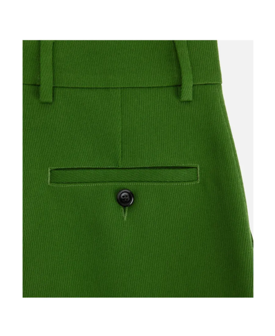 Tapered Leg Trousers